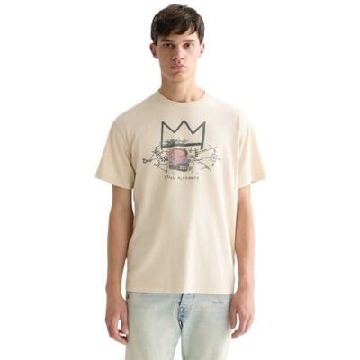 Scotch & Soda Basquiat t-shirt med avslappnad passform Scotch & Soda Basquiat t-shirt med avslappnad passform