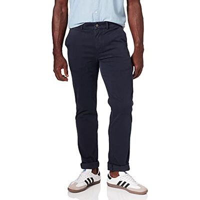 7 For All Mankind herr slimmy chino tejp. Luxe Performance Sateen Navy byxor, blå, 28W / 30L 7 For All Mankind herr slimmy chino tejp. Luxe Performance Sateen Navy byxor, blå, 28W / 30L