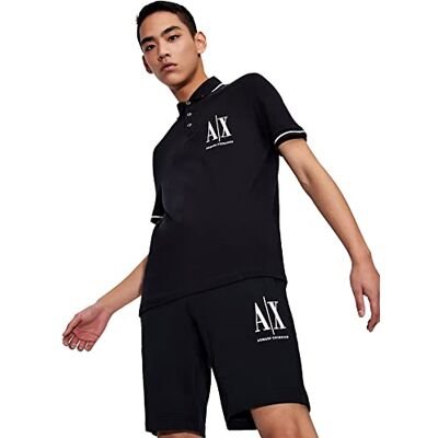 Giorgio Armani Herr New Classic Icon Project Basic Must Have Polo Shirt, marinblå, XS Giorgio Armani Herr New Classic Icon Project Basic Must Have Polo Shirt, marinblå, XS