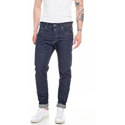 Replay herrjeans Willbi normal passform, Mörkblå 007, 28W / 32L Replay herrjeans Willbi normal passform, Mörkblå 007, 28W / 32L