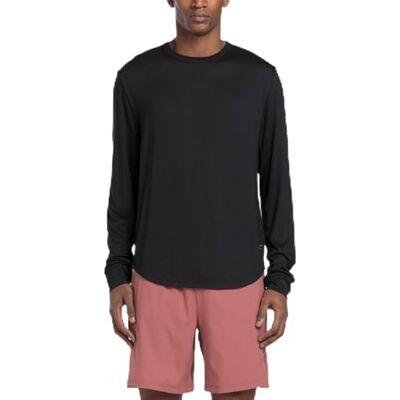 Reebok RBK-CHILL+ LS TEE Svart, Svart, M Reebok RBK-CHILL+ LS TEE Svart, Svart, M