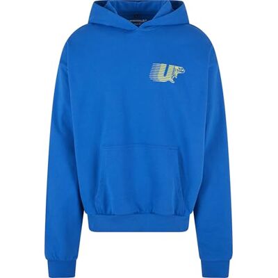 Tee Upscale huvtröja för män, atletisk klubb, ultratung oversize huvtröja, män huvtröja med tryck på framsidan, överdimensionerad passform, koboltblå, 5XL Tee Upscale huvtröja för män, atletisk klubb, ultratung oversize huvtröja, män huvtröja med tryck på framsidan, överdimensionerad passform, koboltblå, 5XL