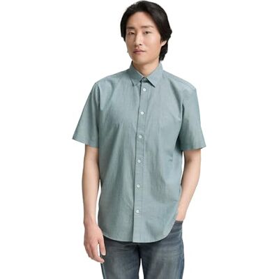TOM TAILOR herrskjorta, 38459 – Jasper Green Chambray, XXL TOM TAILOR herrskjorta, 38459 – Jasper Green Chambray, XXL