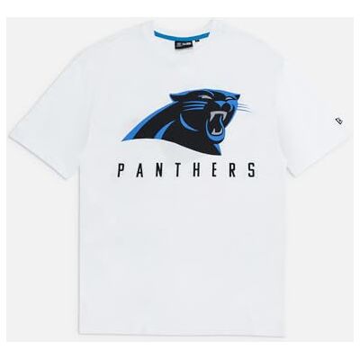 New Era NFL spel slogan överdimensionerad t-shirt Carolina Panthers vit New Era NFL spel slogan överdimensionerad t-shirt Carolina Panthers vit