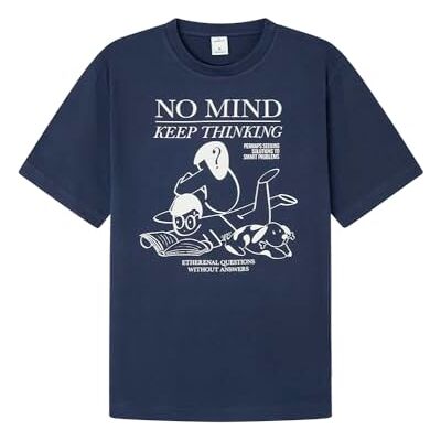 Springfield T-shirt för män, Marinblå, XS Springfield T-shirt för män, Marinblå, XS