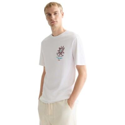 Scotch & Soda främre baksida konstverk t-shirt Scotch & Soda främre baksida konstverk t-shirt
