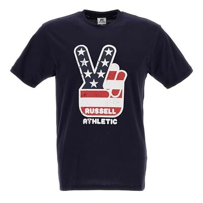 Russell Athletic S/S Crewneck Tee T-tröja Kortärmad, Marinblå, L Russell Athletic S/S Crewneck Tee T-tröja Kortärmad, Marinblå, L