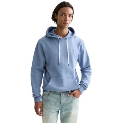 Scotch & Soda Essential Badge Logo Sweatshirt med huva, Oändlighet 410, XXL Scotch & Soda Essential Badge Logo Sweatshirt med huva, Oändlighet 410, XXL