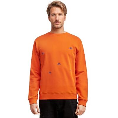 Slopes&Town Slopes and Town sweatshirt Ruset Orange Amsterdam, blå, S Slopes&Town Slopes and Town sweatshirt Ruset Orange Amsterdam, blå, S