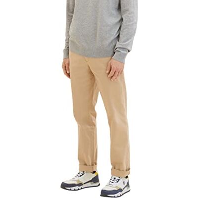 TOM TAILOR herr regular fit chinos byxor, 10942-beach sand, 31W x 34L TOM TAILOR herr regular fit chinos byxor, 10942-beach sand, 31W x 34L
