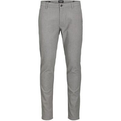 JACK & JONES Jpstmarco Bowie Winter Chino Sn, Grå melange, 36W / 34L JACK & JONES Jpstmarco Bowie Winter Chino Sn, Grå melange, 36W / 34L