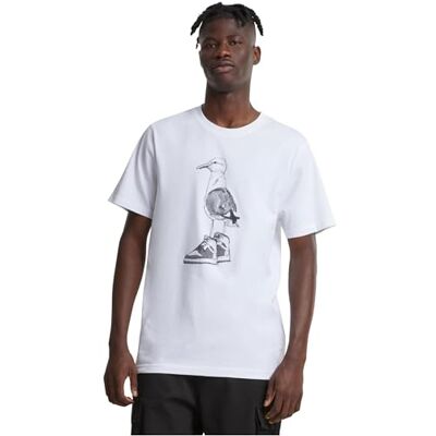 Tee Herr fisksneakers T-shirt, Vit, S Tee Herr fisksneakers T-shirt, Vit, S