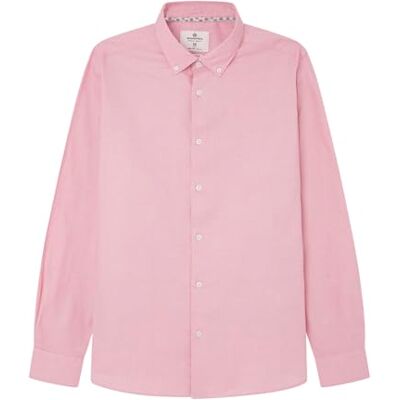 Springfield , Mäns skjorta, L, rosa, Rosa, L Springfield , Mäns skjorta, L, rosa, Rosa, L