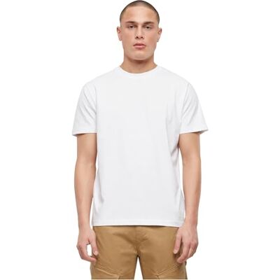 Brandit T-shirt, många (kamouflage) färger, storlekar S till 7XL, Vit, 7XL Brandit T-shirt, många (kamouflage) färger, storlekar S till 7XL, Vit, 7XL