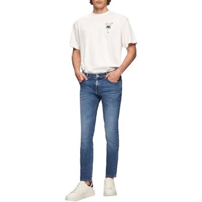 LTB Jeans herr Joshua 200 – Slim Mid Rise Basic-5-ficka Medium Wash Blå av bomullsblandning – Storlek W28L30, blå, 28W / 30L LTB Jeans herr Joshua 200 – Slim Mid Rise Basic-5-ficka Medium Wash Blå av bomullsblandning – Storlek W28L30, blå, 28W / 30L