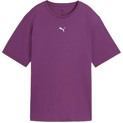 PUMA ESS Avslappnad t-shirt plommon vin PUMA ESS Avslappnad t-shirt plommon vin