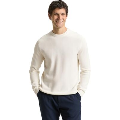 TOM TAILOR herrtröja, 12906 – ullvit, M TOM TAILOR herrtröja, 12906 – ullvit, M