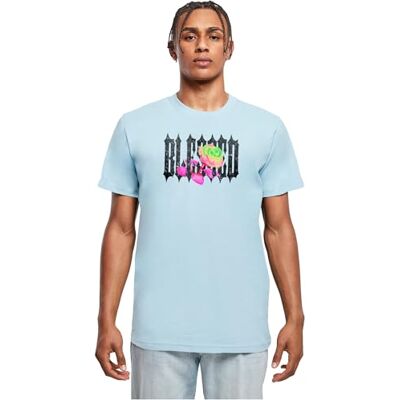 Blessed Rose Tee, Blå (Ocean Blue), M Blessed Rose Tee, Blå (Ocean Blue), M