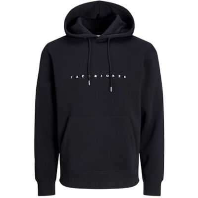 JACK & JONES Bestseller A/S JJESTAR JJ sweat Hood NOOS huvtröja för män, svart, XXL, svart, XXL JACK & JONES Bestseller A/S JJESTAR JJ sweat Hood NOOS huvtröja för män, svart, XXL, svart, XXL