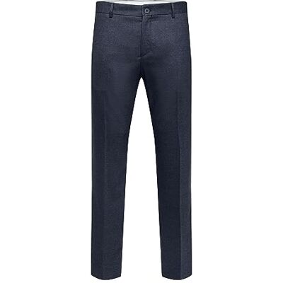 SELECTED HOMME Herr Slhslim-timelogan Blue Struc TRS B Noos byxor, blå, 56 SE SELECTED HOMME Herr Slhslim-timelogan Blue Struc TRS B Noos byxor, blå, 56 SE