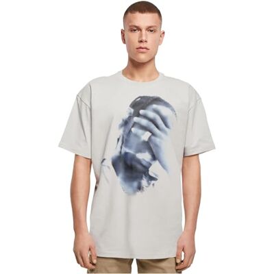 Tee Män 4 AM oversize te light asfalt M t-shirt, M, Lightasfal, M Tee Män 4 AM oversize te light asfalt M t-shirt, M, Lightasfal, M
