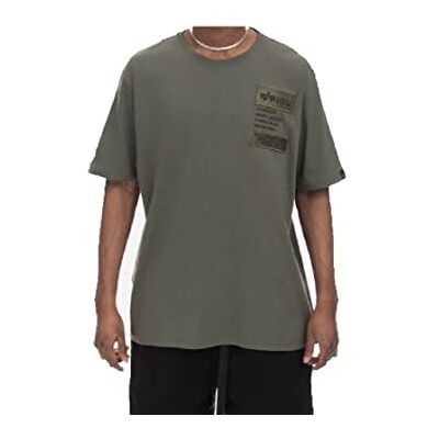Alpha Industries Patch T LF T-shirt för män Dark Olive Alpha Industries Patch T LF T-shirt för män Dark Olive