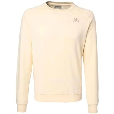 Kappa CAIMALI, Sweatshirt, Vit/Beige, L, Herr Kappa CAIMALI, Sweatshirt, Vit/Beige, L, Herr