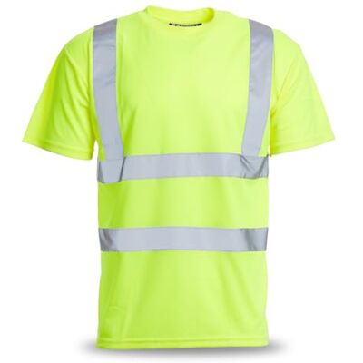 Blackrock Hi-Vis gul T-shirt, helt SV-certifierad 5XL, gUL, 5XL Blackrock Hi-Vis gul T-shirt, helt SV-certifierad 5XL, gUL, 5XL