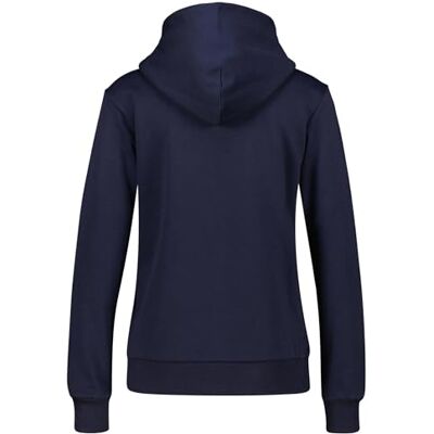 GANT REG tryckt grafisk dragkedja huva, Kvällsblå, S GANT REG tryckt grafisk dragkedja huva, Kvällsblå, S