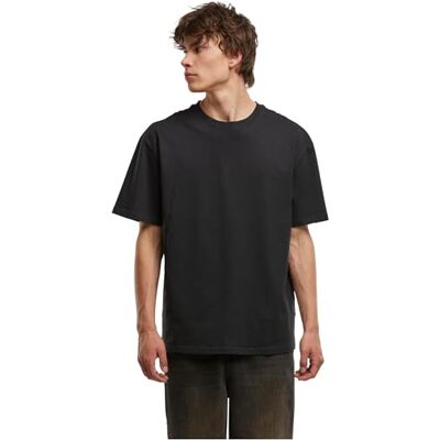 Tee herr-t-shirt, 100% bomull, svart, XL Tee herr-t-shirt, 100% bomull, svart, XL