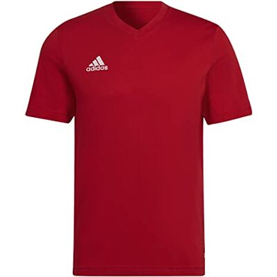 adidas ENT22 T-shirt - Normal passform - Kortärmad - V-ringning - 3-stripes branding - T-shirt adidas ENT22 T-shirt - Normal passform - Kortärmad - V-ringning - 3-stripes branding - T-shirt