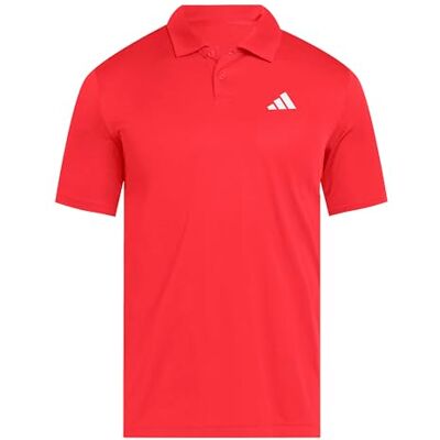 adidas Mezczyzni Club Tennis Climacool Polo Shirt, pure ruby, L adidas Mezczyzni Club Tennis Climacool Polo Shirt, pure ruby, L