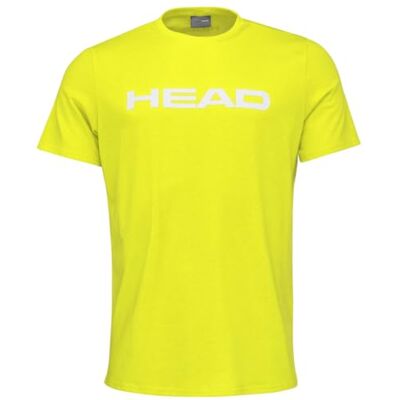 HEAD CLUB BASIC T Shirt män, gul, M HEAD CLUB BASIC T Shirt män, gul, M