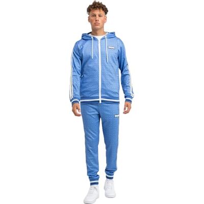 Lonsdale Herr träningsoverall med huva smal passform CHAIN TRACK, marin/baby blå/blå, L, Navy/Baby blå/blå, L Lonsdale Herr träningsoverall med huva smal passform CHAIN TRACK, marin/baby blå/blå, L, Navy/Baby blå/blå, L