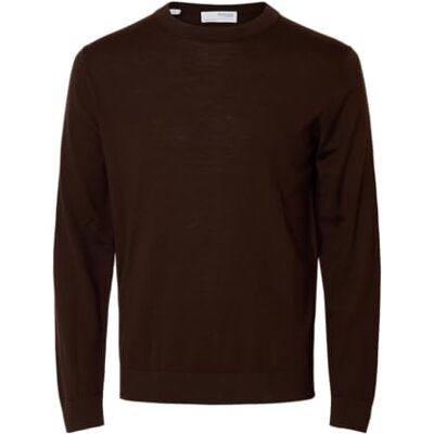 SELECTED HOMME SELECTED FEMME Slhtray Ls Knit Merino Crew Neck Noos, Halv kopp, L SELECTED HOMME SELECTED FEMME Slhtray Ls Knit Merino Crew Neck Noos, Halv kopp, L