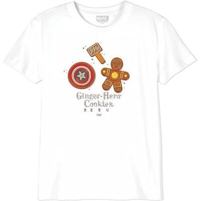 Marvel T-shirt för pojkar, Vitt och blått, 6 �r Marvel T-shirt för pojkar, Vitt och blått, 6 �r