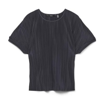 VERO MODA Vmaurora Ss O-Neck T-shirt JRS Ga, marinblå blazer, M VERO MODA Vmaurora Ss O-Neck T-shirt JRS Ga, marinblå blazer, M