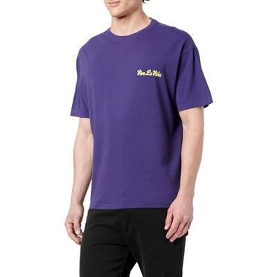 KEY LARGO KEYLARGO T-shirt för män MT KLVIVE LA VIDA, Mulberry (1340), L KEY LARGO KEYLARGO T-shirt för män MT KLVIVE LA VIDA, Mulberry (1340), L