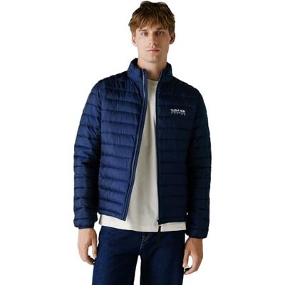 Red Bull Racing X Pepe Jeans herr lättviktig jacka jacka, blå (ETON BLUE), L, Blå (ETON BLÅ), L Red Bull Racing X Pepe Jeans herr lättviktig jacka jacka, blå (ETON BLUE), L, Blå (ETON BLÅ), L