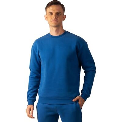 Carlheim Men's Sweatshirt Hudson Branded, Vintage Blue, X-Large Carlheim Men's Sweatshirt Hudson Branded, Vintage Blue, X-Large