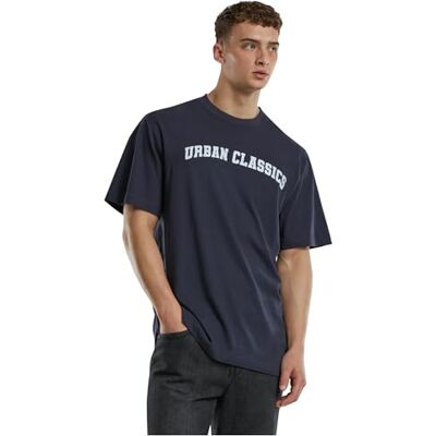 Urban Classics UC Herr T-shirt, marinblå, M Urban Classics UC Herr T-shirt, marinblå, M