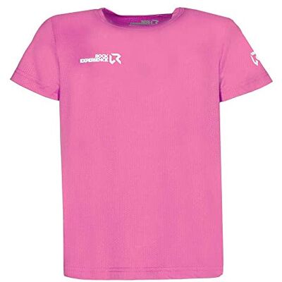 Rock Experience Ambition SS T-shirt blandad, superrosa, 104 Rock Experience Ambition SS T-shirt blandad, superrosa, 104