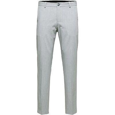 SELECTED HOMME SELETED HOMME SLHSLIM-Liam TRS Flex B NOOS byxor, ljusgrå melange, 94, Ljusgrå melange SELECTED HOMME SELETED HOMME SLHSLIM-Liam TRS Flex B NOOS byxor, ljusgrå melange, 94, Ljusgrå melange
