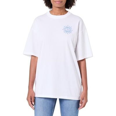 HUGO Oversize_te_B_5, Vit 100, XL HUGO Oversize_te_B_5, Vit 100, XL