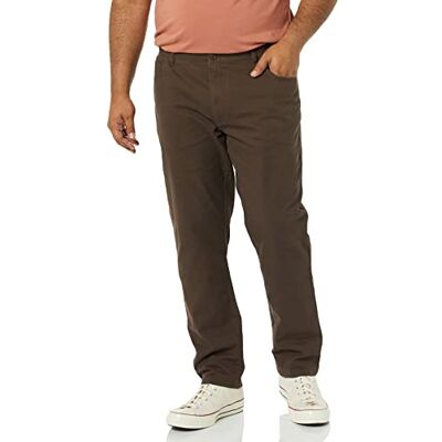 Amazon Essentials herr Skinny-Fit 5-fickors komfort stretch chinos byxa (tidigare Goodthreads), brun, 32 B x 36 L Amazon Essentials herr Skinny-Fit 5-fickors komfort stretch chinos byxa (tidigare Goodthreads), brun, 32 B x 36 L