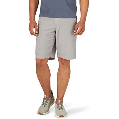 Lee Performance Series Extreme Comfort shorts med shorts med platt framsida för män, Sten, 50 SE Lee Performance Series Extreme Comfort shorts med shorts med platt framsida för män, Sten, 50 SE