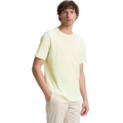 TOM TAILOR T-shirt för män, 29078 – Lime Cream Green, M TOM TAILOR T-shirt för män, 29078 – Lime Cream Green, M