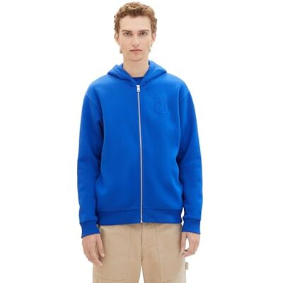 TOM TAILOR Denim Sweatshirt för män, 14531 Glänsande kunglig, XL TOM TAILOR Denim Sweatshirt för män, 14531 Glänsande kunglig, XL