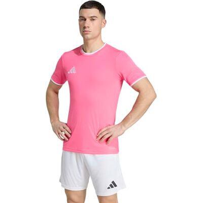 adidas herr Entrada26 Jersey Shirt, solar pink/white, 3XL adidas herr Entrada26 Jersey Shirt, solar pink/white, 3XL