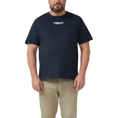 s.Oliver T-shirt med logotyp, 59 d1, 5XL s.Oliver T-shirt med logotyp, 59 d1, 5XL